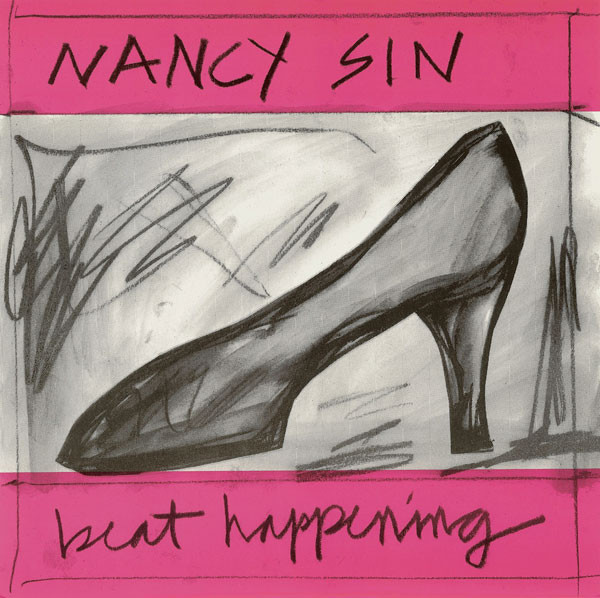 Album cover art for "Nancy Sin" by Beat Happening