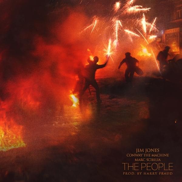 Album cover art for "The People (Remix)" by Jim Jones & Conway the Machine & Marc Scibilia