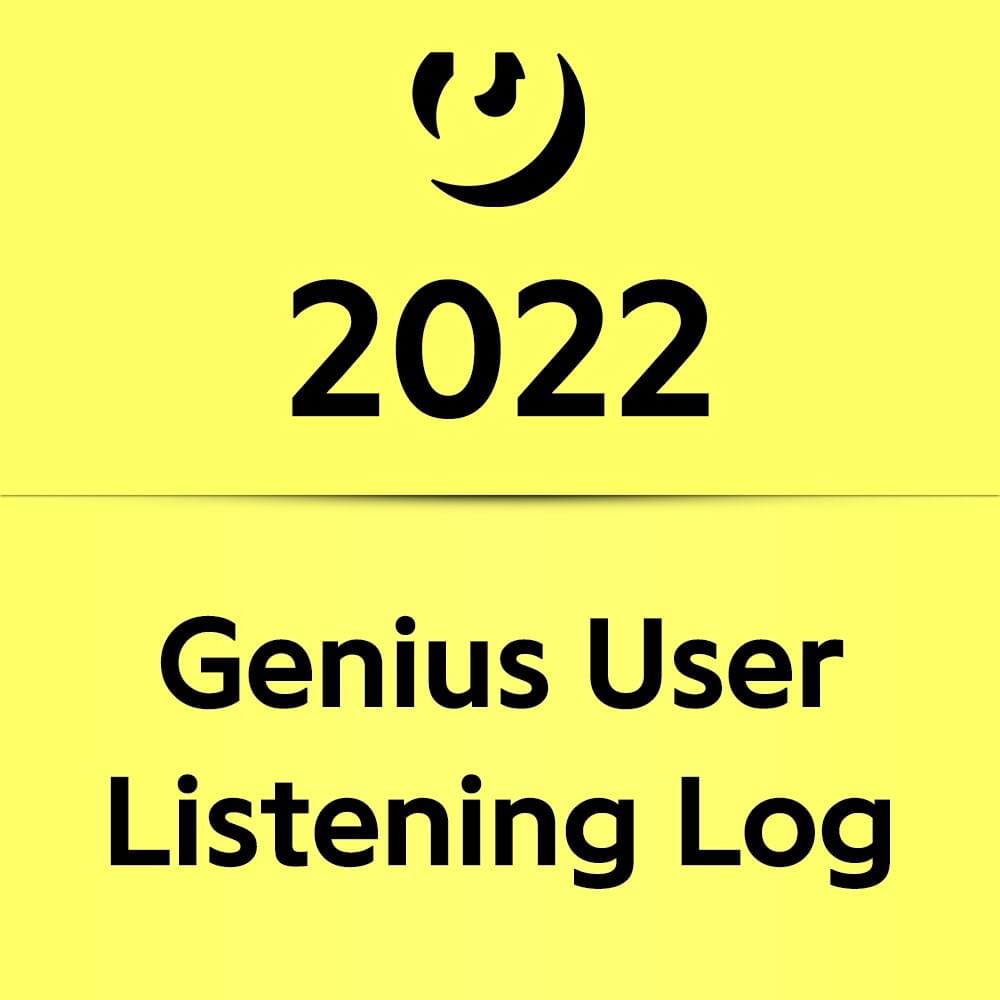 TheReaderandWatcher’s 2022 Listening Log by TheReaderandWatcher