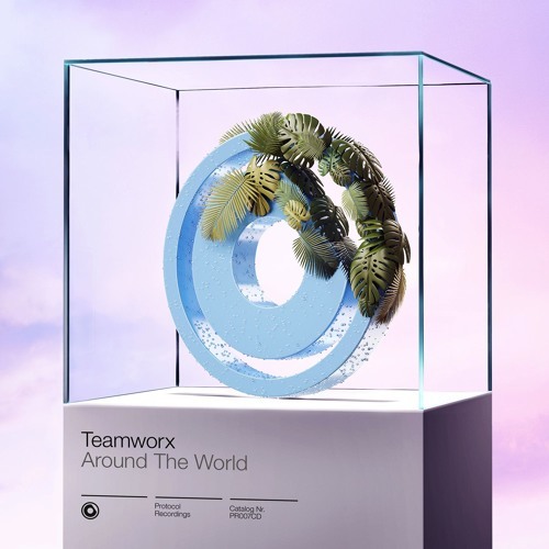 Album cover art for "Around the World" by Teamworx