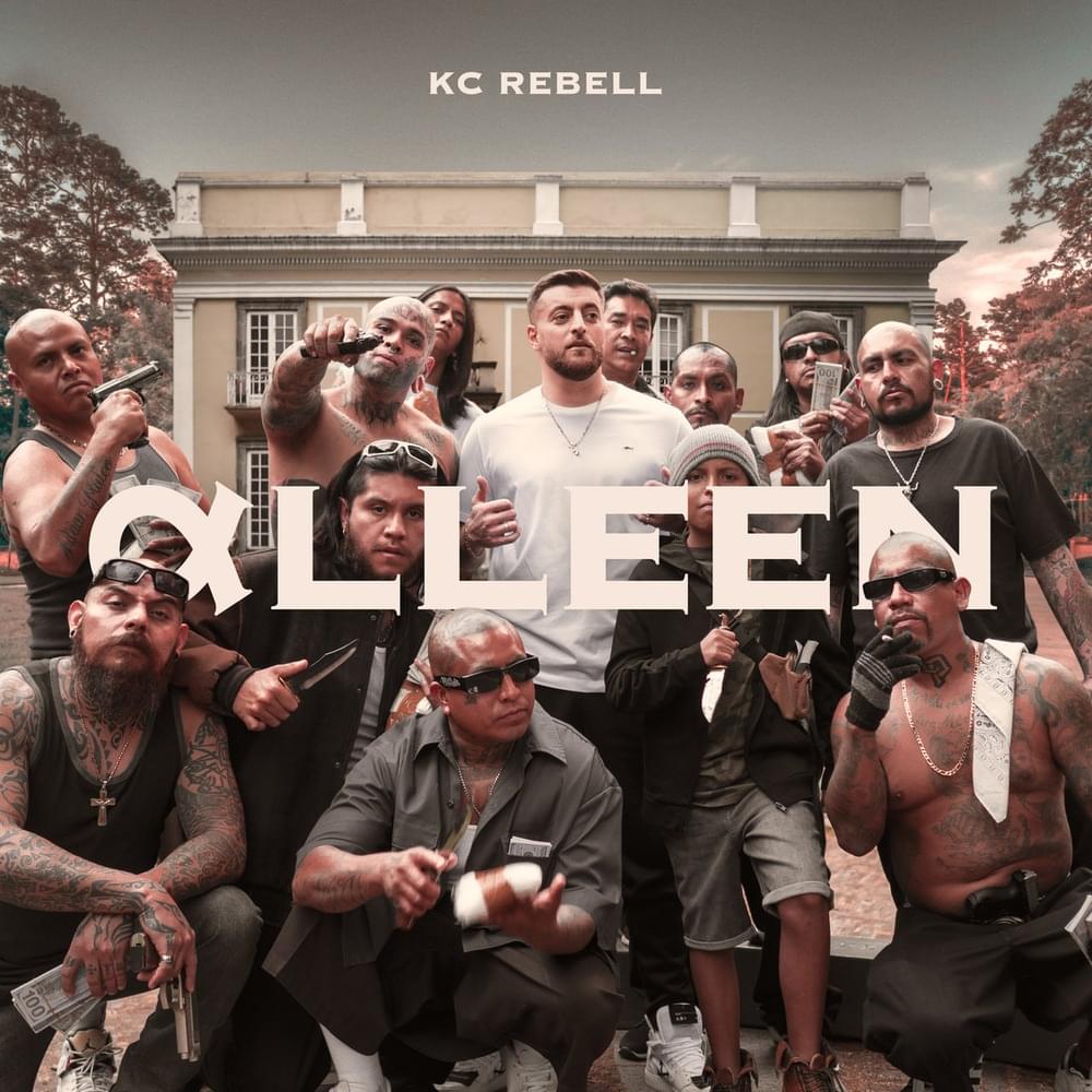 Album cover art for "Alleen" by KC Rebell