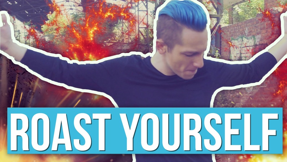 Album cover art for "Roast Yourself Challenge" by Rezo