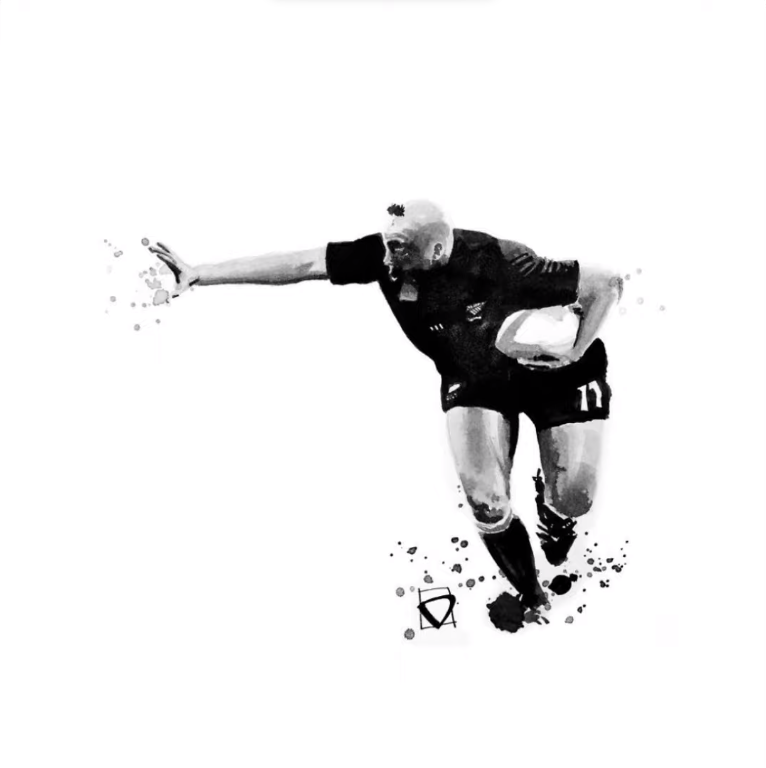 Album cover art for "Jonah Lomu" by Jona ALK