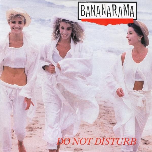 Album cover art for "Do Not Disturb" by Bananarama
