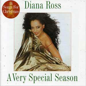 Album cover art for "Winter Wonderland" by Diana Ross