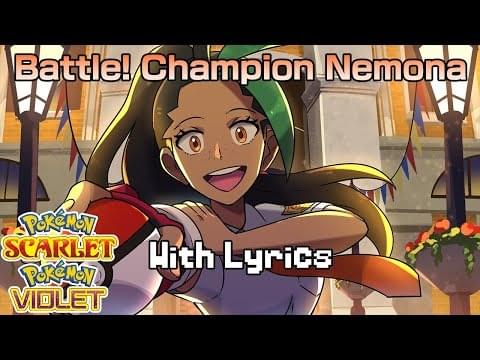 Album cover art for "Battle! Champion Nemona WITH LYRICS" by Juno Songs & Esther Christo