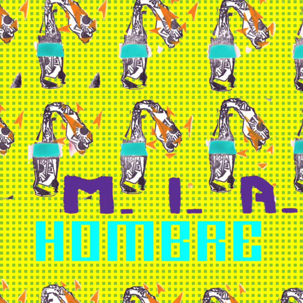 Album cover art for "Hombre" by M.I.A.