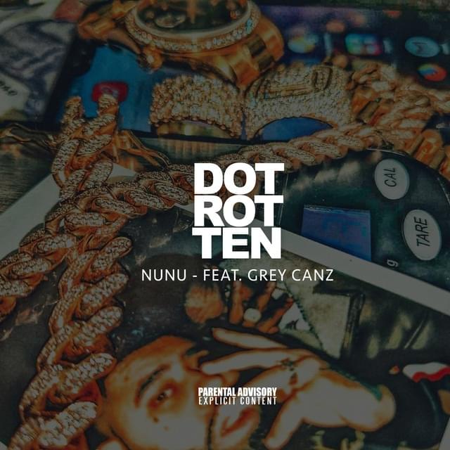 Album cover art for "NuNu" by Dot Rotten
