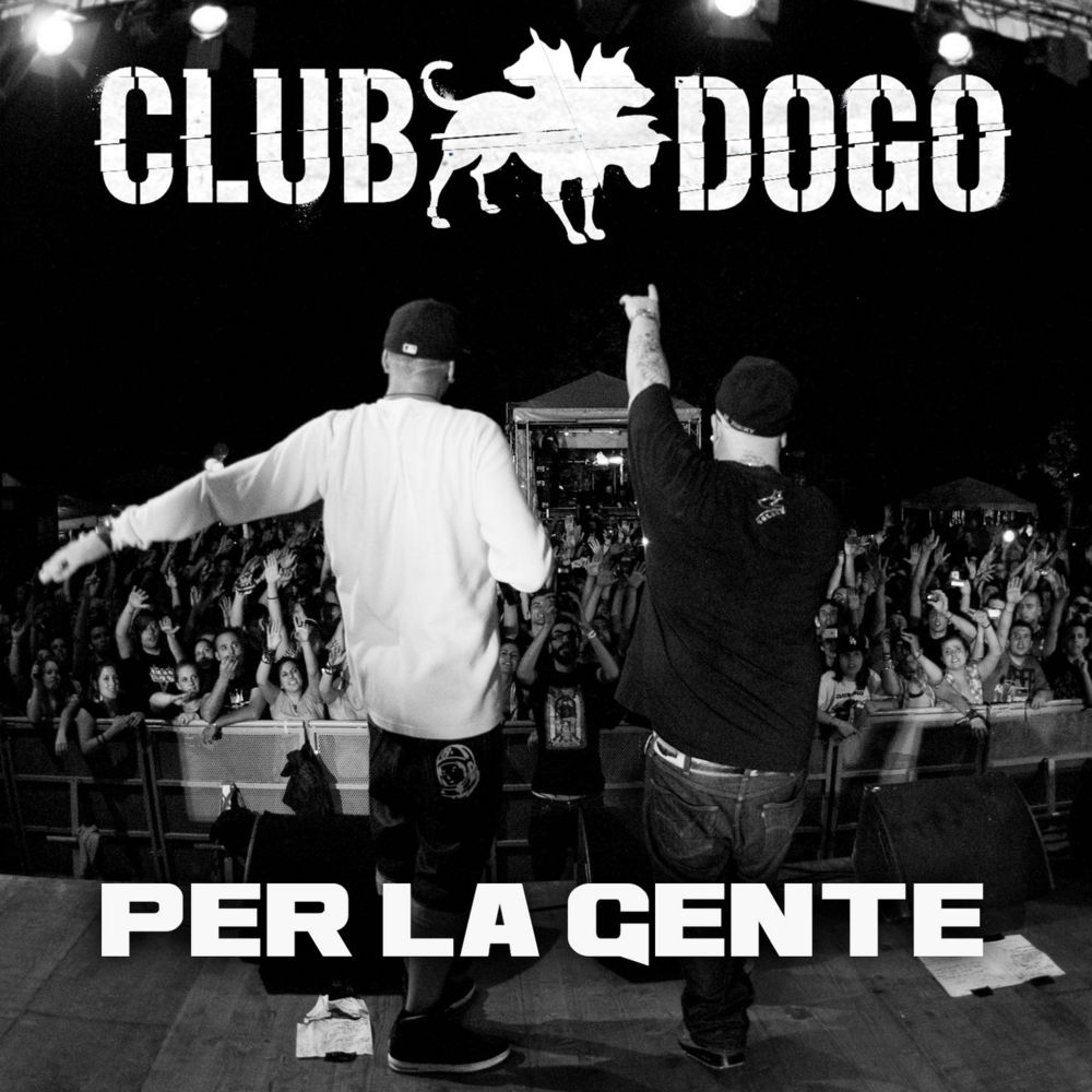 Album cover art for "Per la gente" by Club Dogo