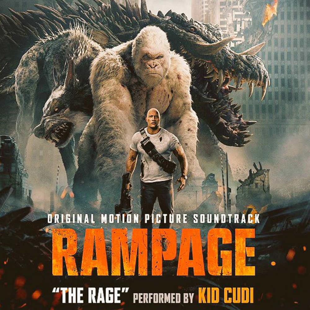 Album cover art for "The Rage" by Kid Cudi
