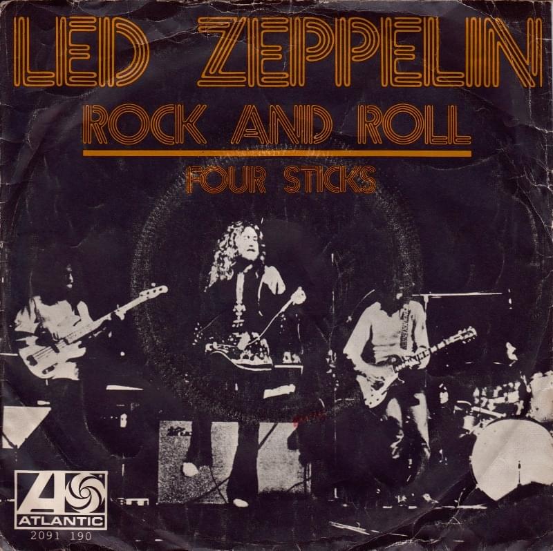 Album cover art for "Four Sticks" by Led Zeppelin