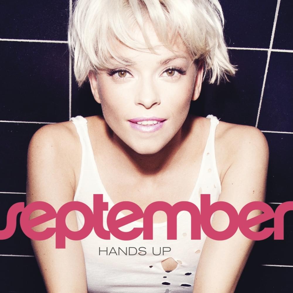 Album cover art for "Hands Up" by Petra Marklund
