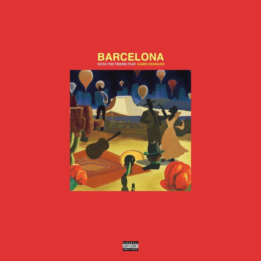 Album cover art for "Barcelona" by Kota the Friend