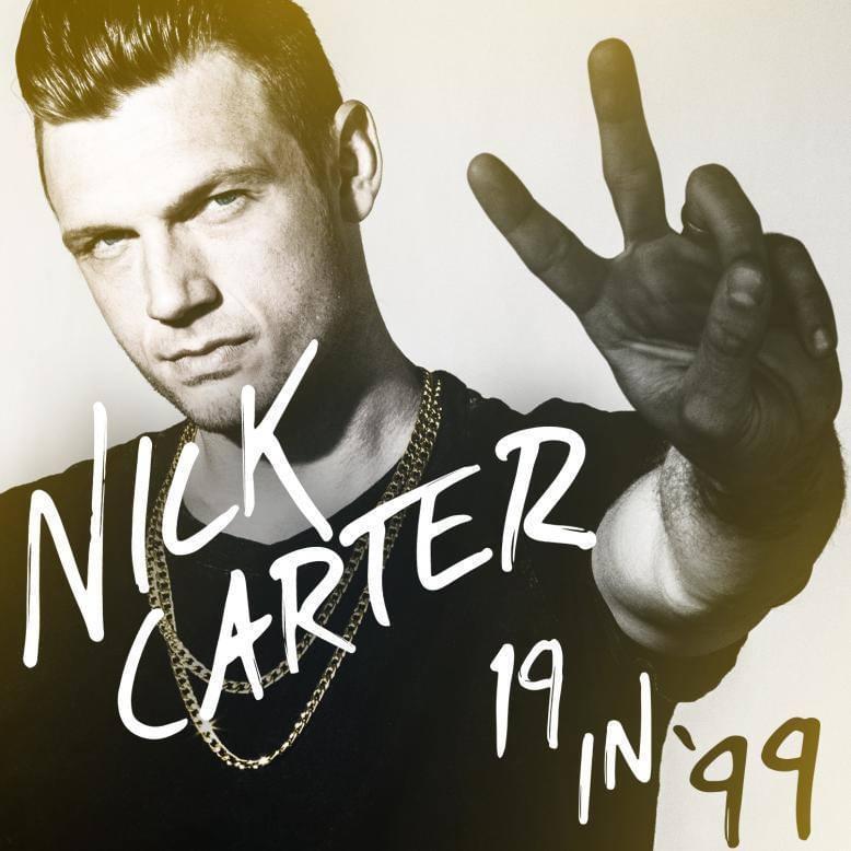 Album cover art for "19 in 99" by Nick Carter