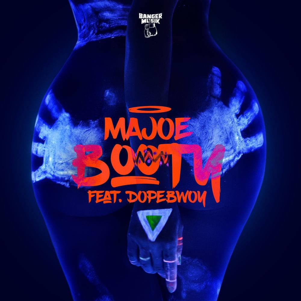Album cover art for "Booty" by Majoe & Dopebwoy