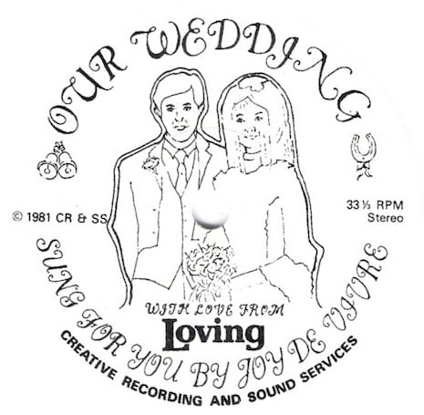 Album cover art for "Our Wedding" by Crass