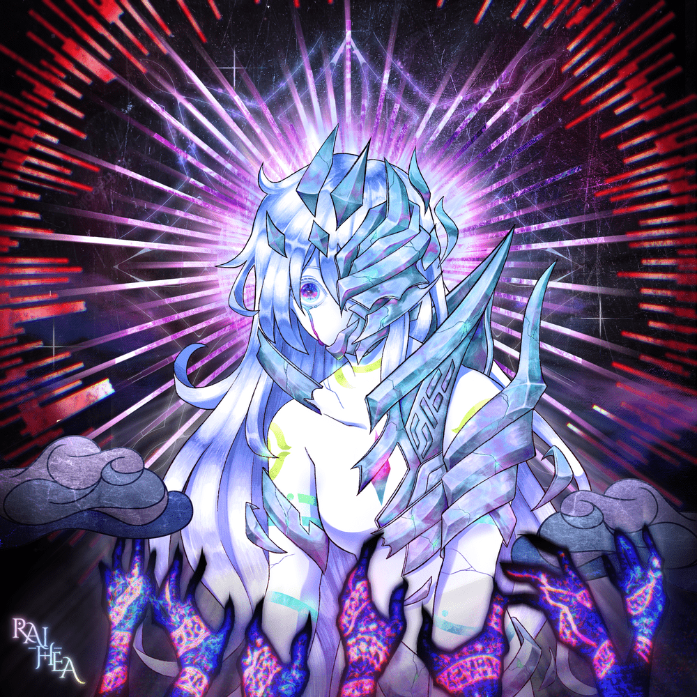 Album cover art for "CALAMITY RHAPSODY" by Aika (EDM)