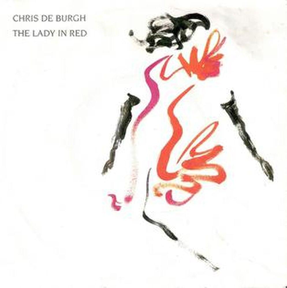 Album cover art for "The Lady in Red" by Chris De Burgh