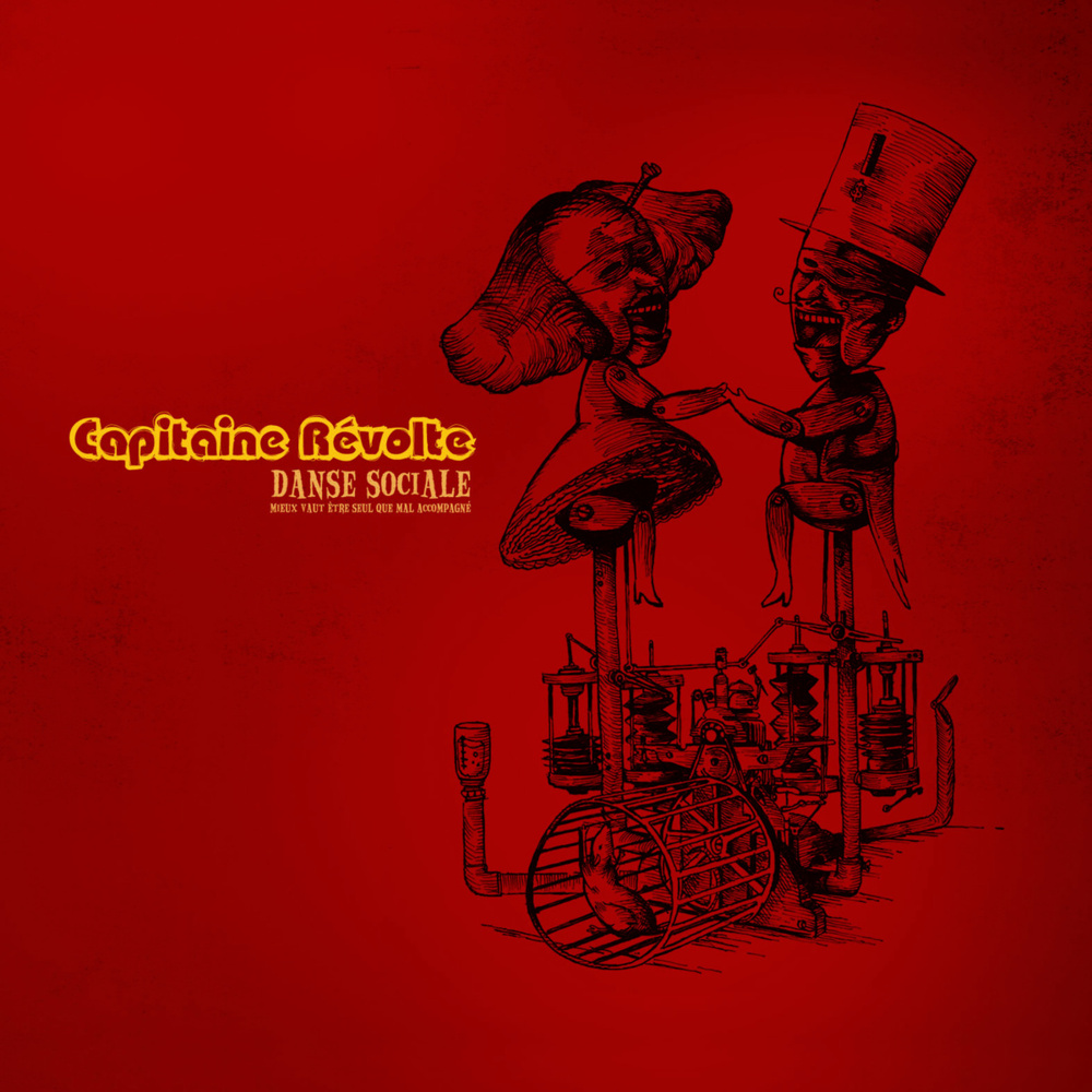 Album cover art for "J’ai oublié" by Capitaine Révolte