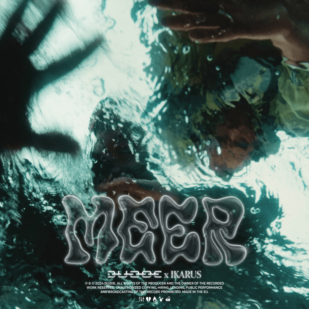 Album cover art for "Meer" by duzoe