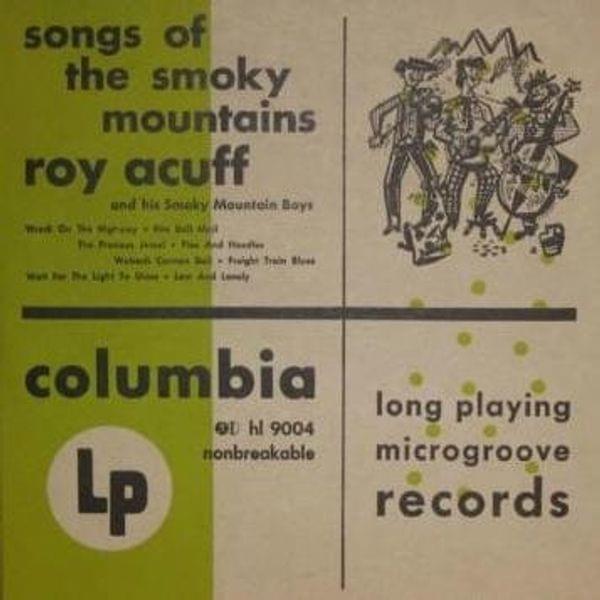 Album cover art for "Wreck On The Highway" by Roy Acuff