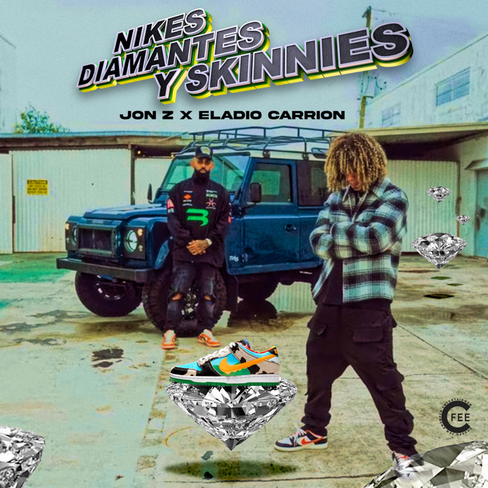 Album cover art for "Nike, Diamantes Y Skinnies" by Jon Z