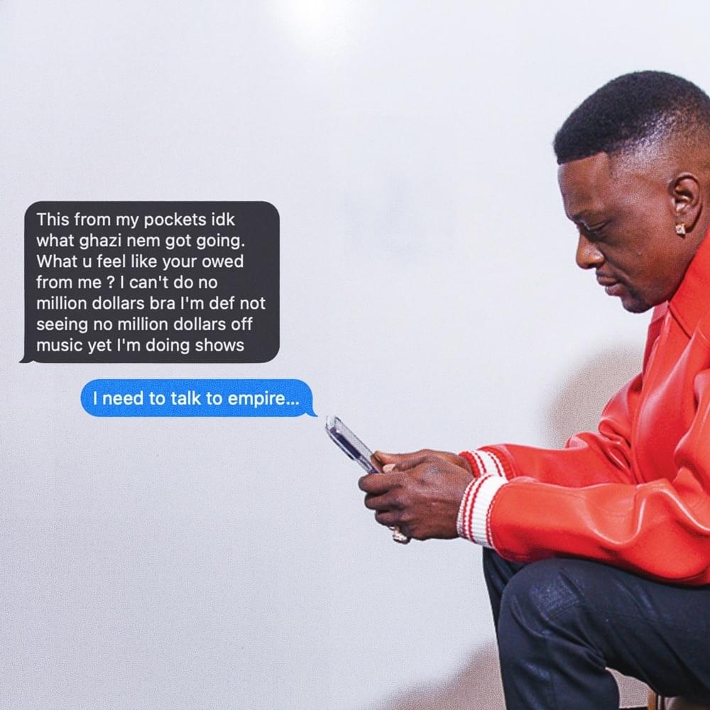 Album cover art for "No Lies Told" by Boosie Badazz