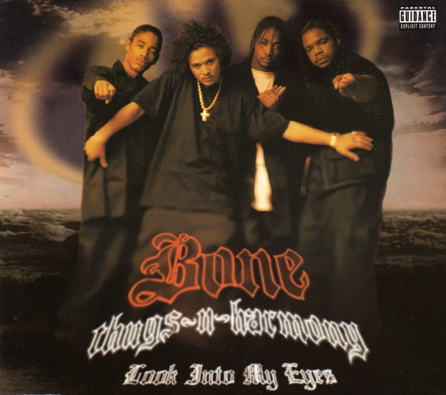 Album cover art for "Look Into My Eyes" by Bone Thugs-N-Harmony