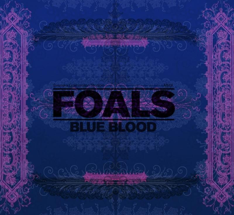 Album cover art for "Blue Blood" by Foals