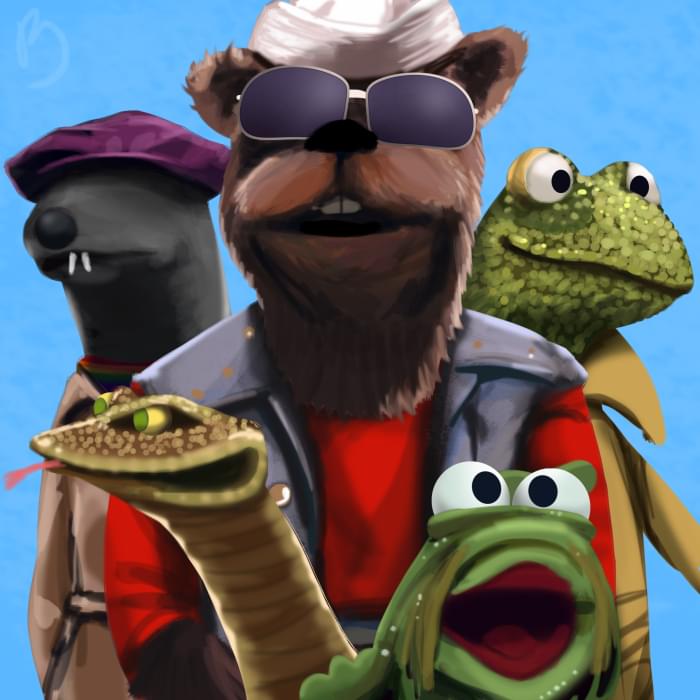 Album cover art for "Riverbottom Nightmare Band" by Jim Henson