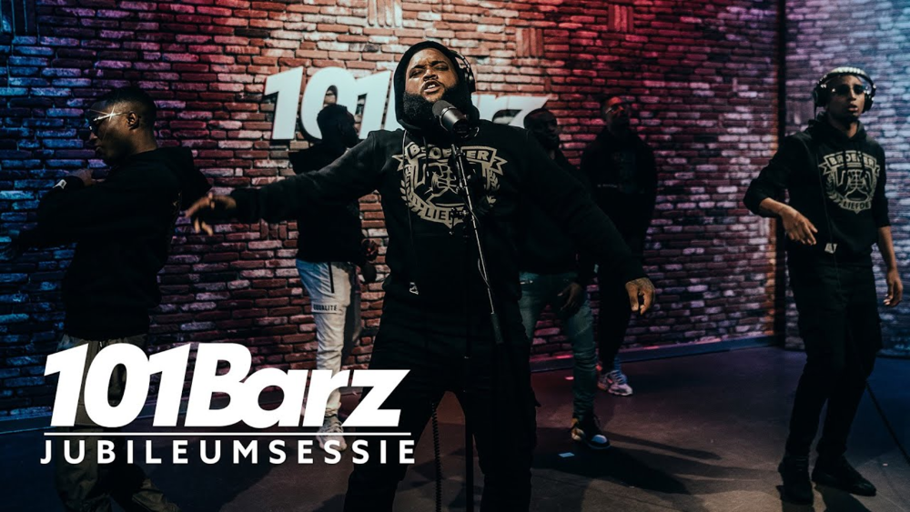 Album cover art for "Broederliefde - Jubileum-Sessie" by 101Barz