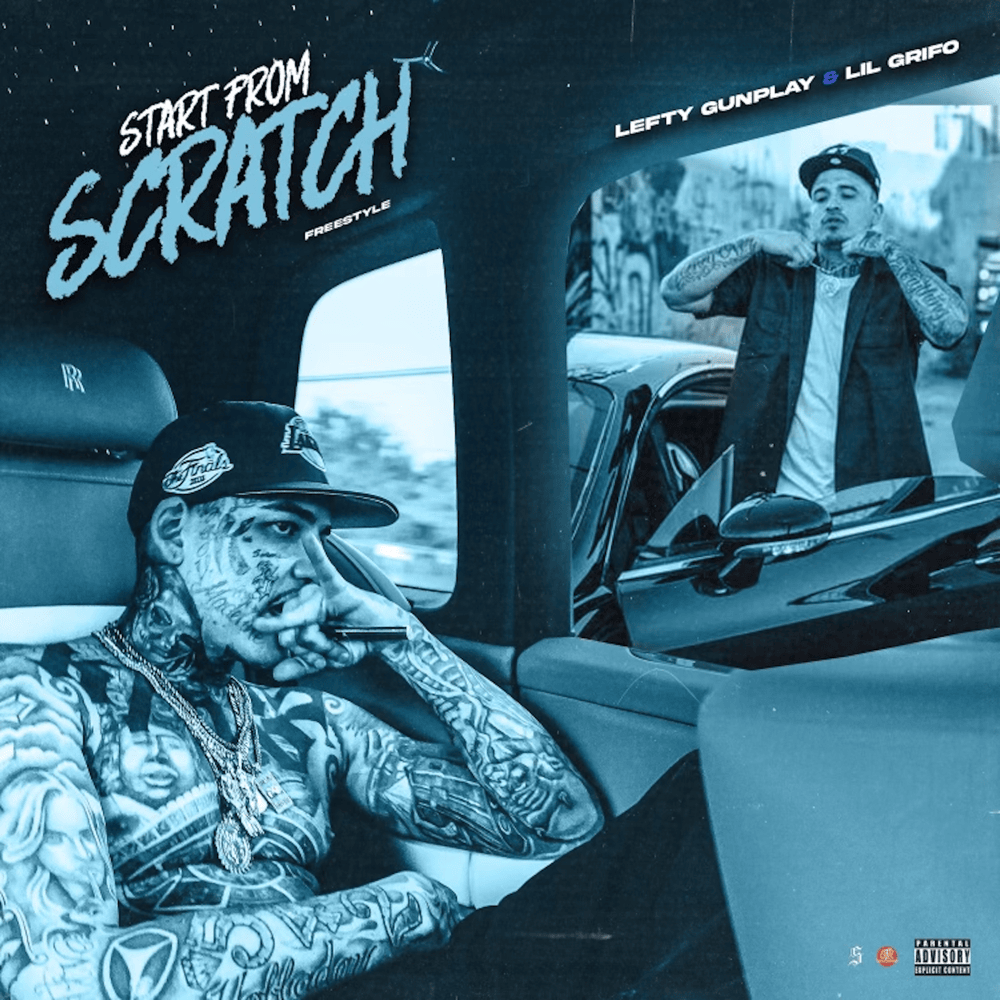 Album cover art for "Start From Scratch" by Lefty Gunplay