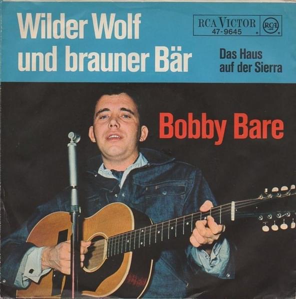 Album cover art for "Wilder Wolf Und Brauner Bär" by Bobby Bare