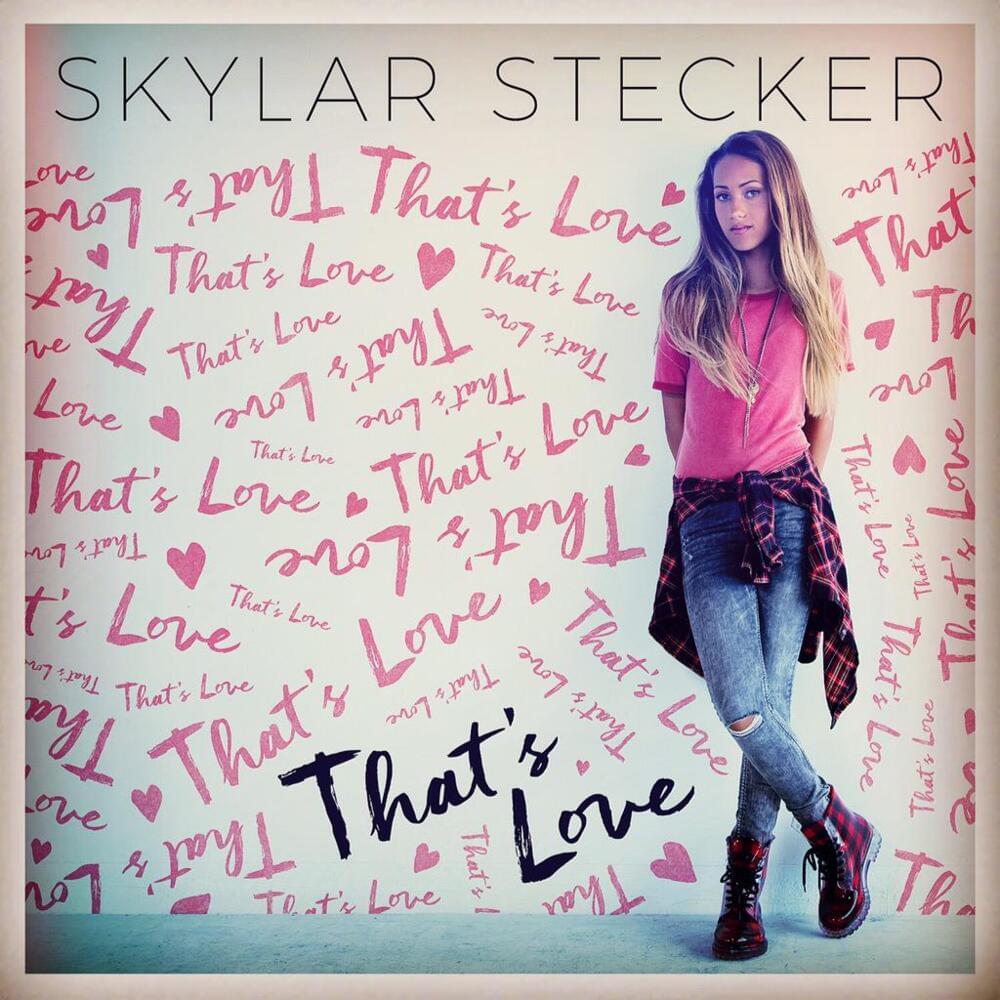 Album cover art for "That’s Love" by Skylar Simone