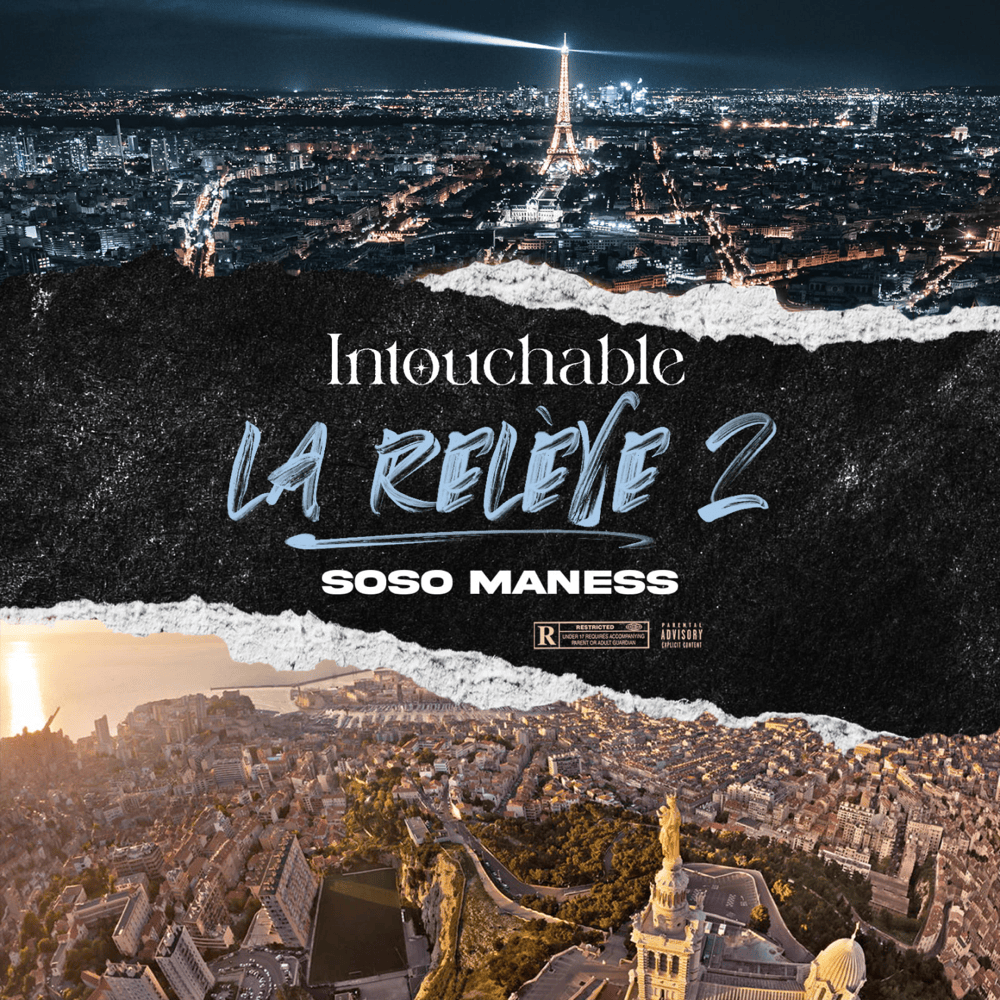 Album cover art for "La relève 2" by Intouchable & Soso Maness