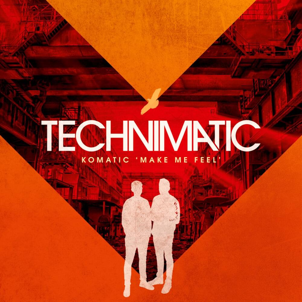 Album cover art for "Make Me Feel" by Komatic
