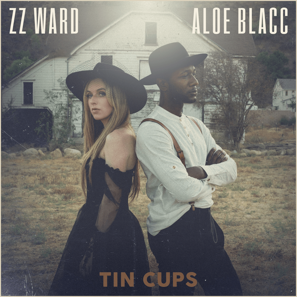 Album cover art for "Tin Cups" by ZZ Ward