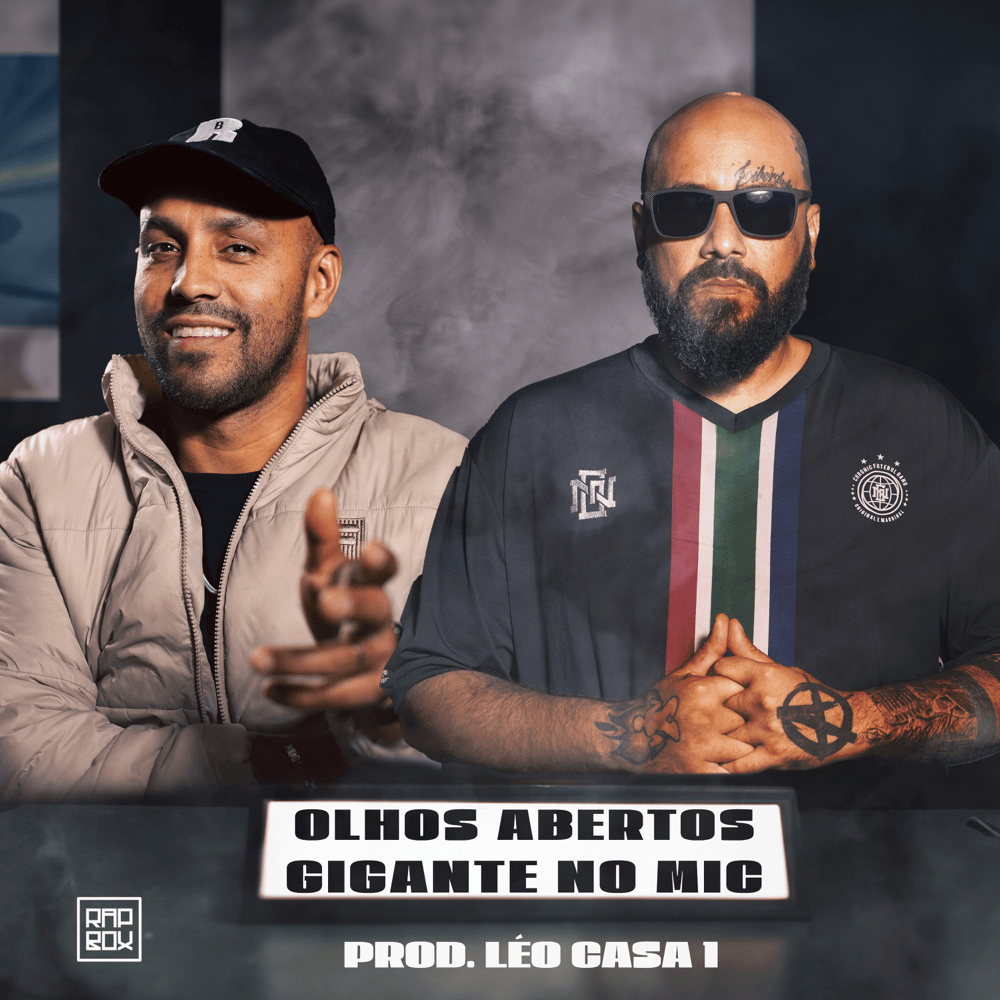 Album cover art for "Olhos Abertos" by Azzy