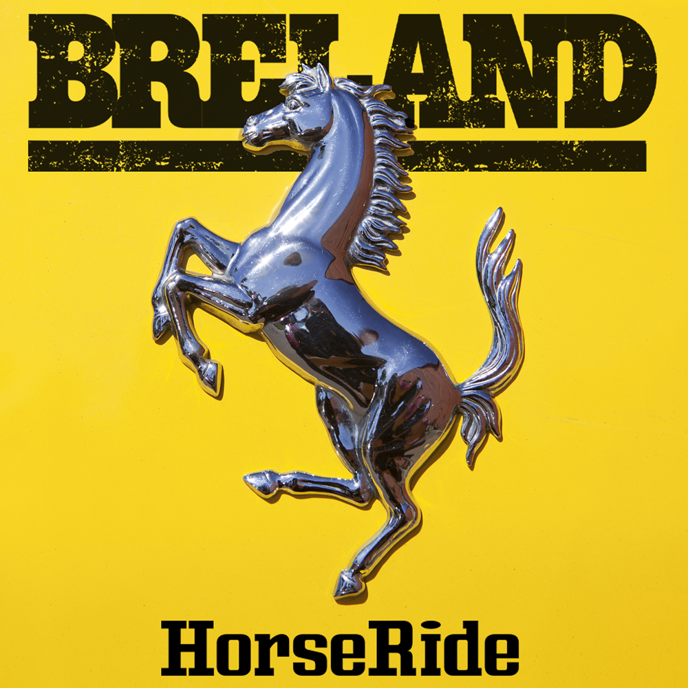 Album cover art for "Horseride" by BRELAND