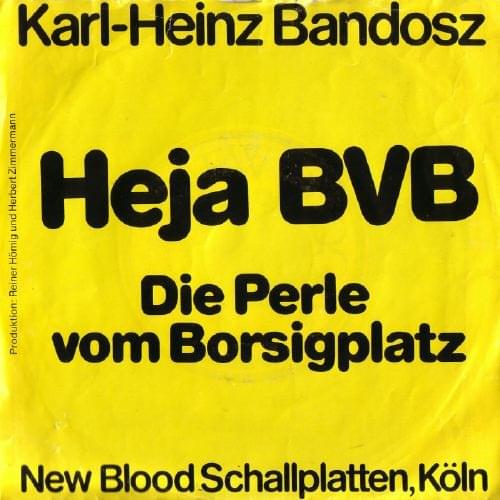 Album cover art for "Heja BVB" by Karl-Heinz Bandosz