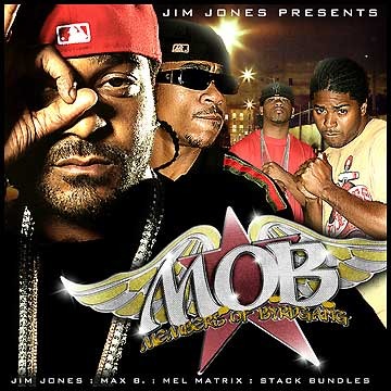 Album cover art for "Refreshing" by Jim Jones & Stack Bundles & Mel Matrix