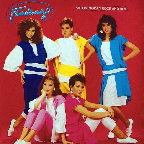 Album cover art for "Autos, Moda Y Rock And Roll" by Fandango