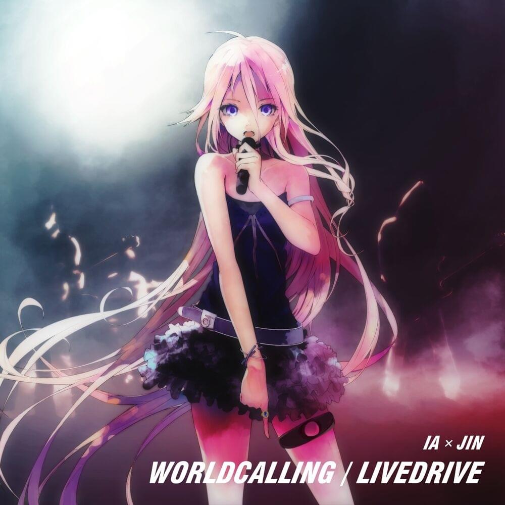 Album cover art for "ワールド・コーリング (World Calling)" by じん (JIN) (JPN) & IA