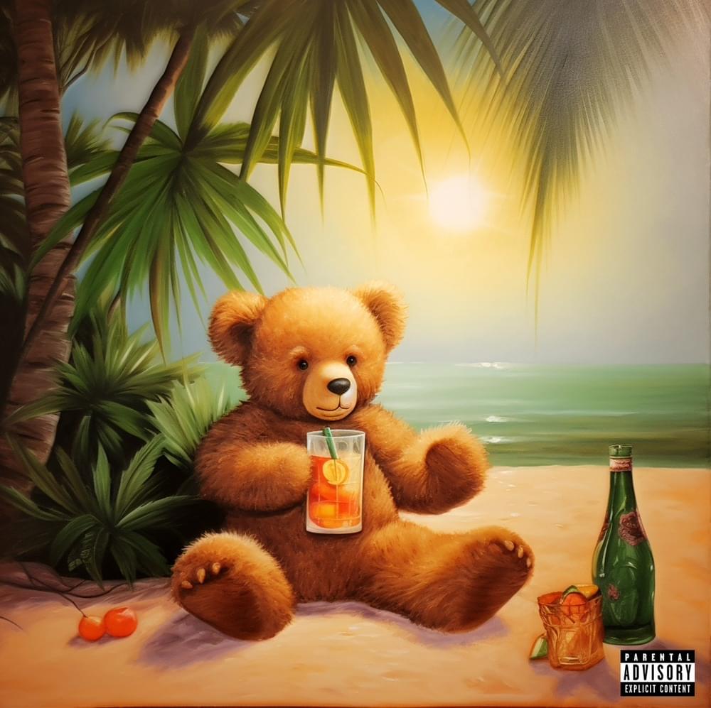 Album cover art for "Geeked Up Saturn" by BEAR1BOSS