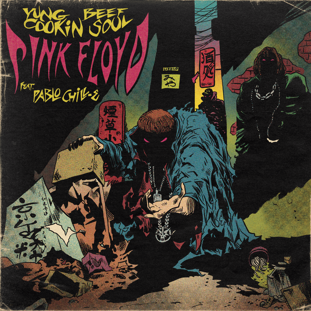 Album cover art for "PINK FLOYD" by Yung Beef & Pablo Chill-E