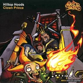 Album cover art for "Clown Prince" by Hilltop Hoods