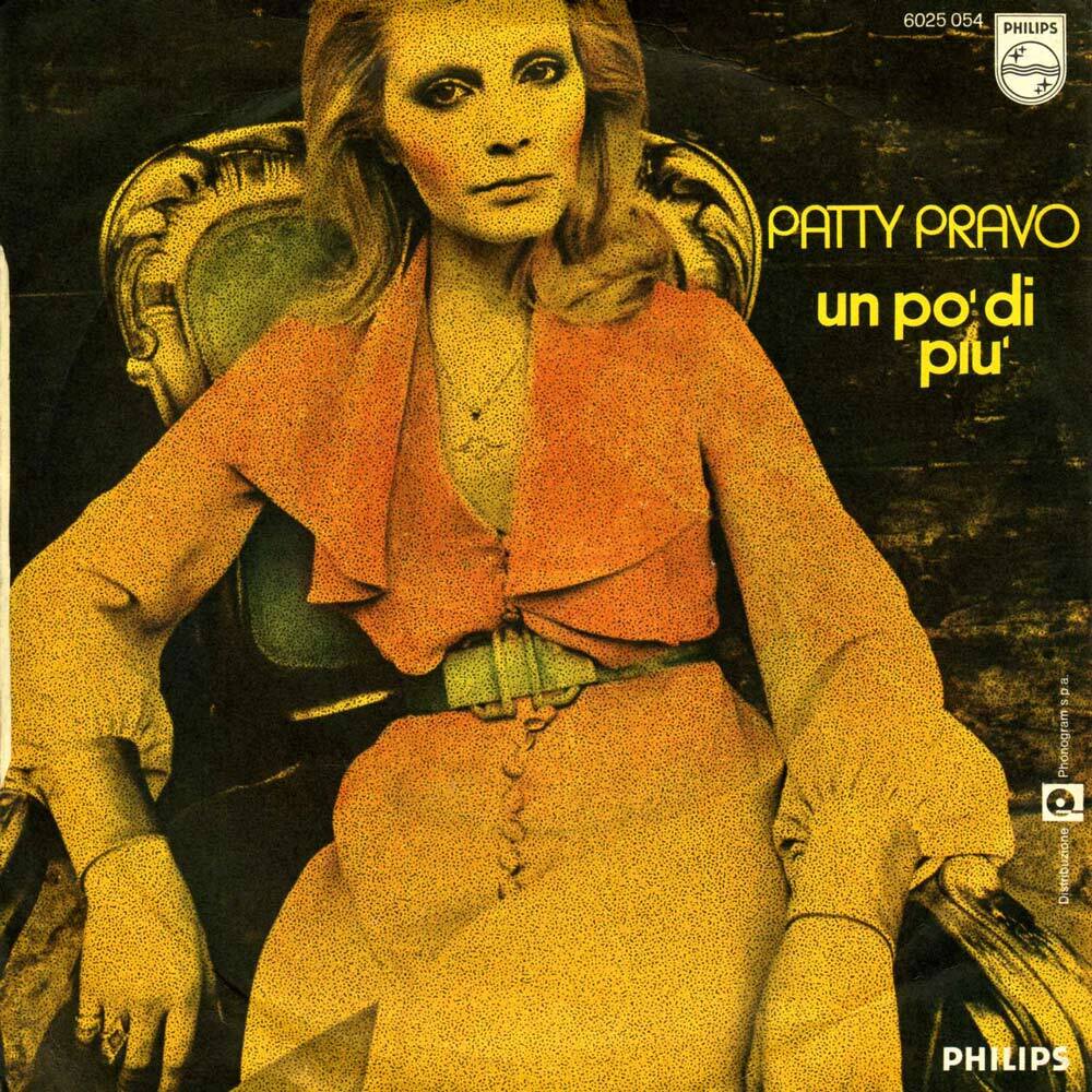 Album cover art for "Un po’ di più" by Patty Pravo