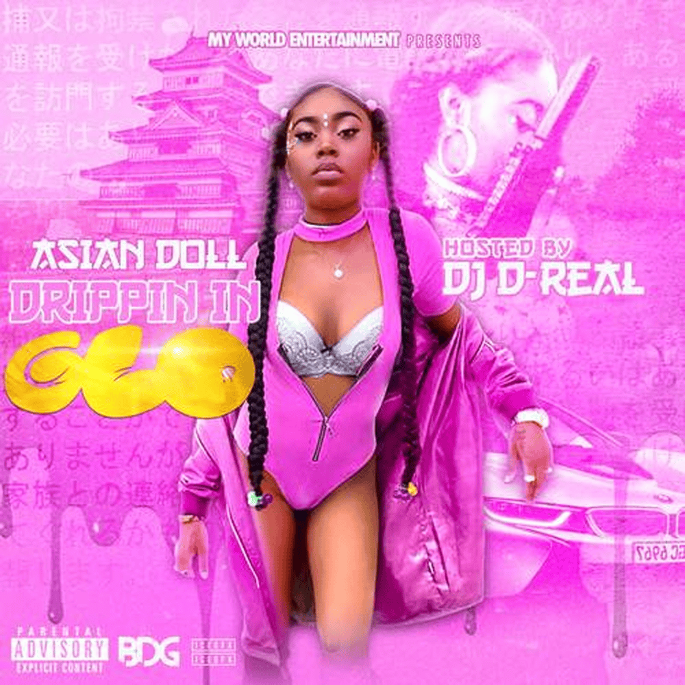Album cover art for "Franklins" by Asian Doll