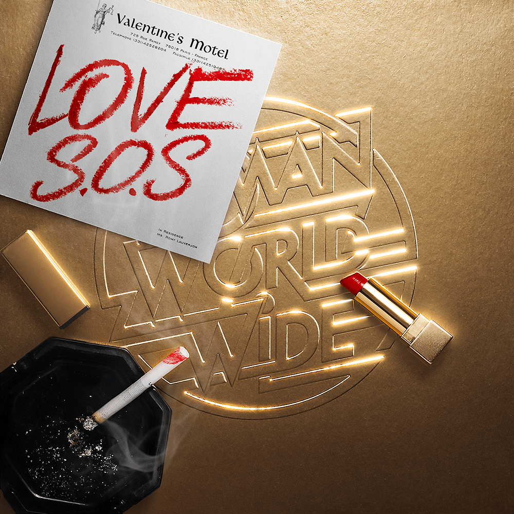 Album cover art for "Love S.O.S. (WWW)" by Justice