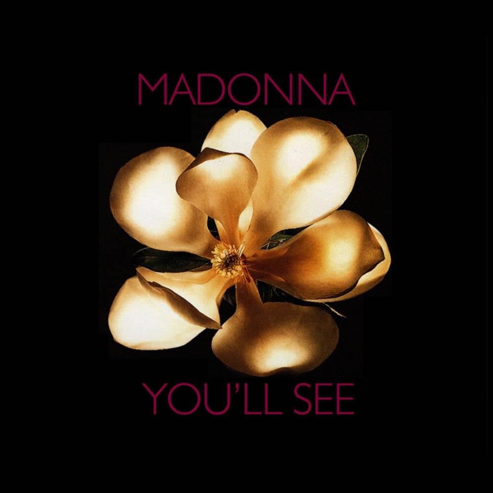 Album cover art for "You’ll See" by Madonna